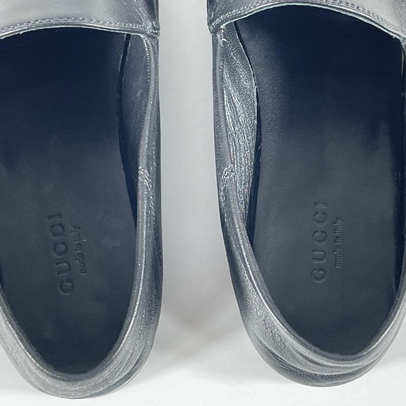 GUCCI Women's Brixton Horsebit Convertible Loafer Black Learner Size-37.5 $920 - Picture 9 of 16
